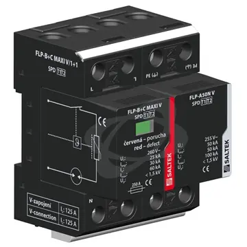 Svodič přepětí FLP-B+C MAXI V/1+1 (SPD T1+T2) Kup Teď