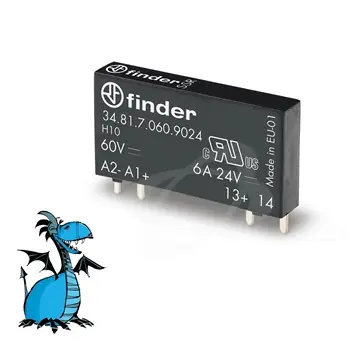 Relé 34.81.7.060.9024 úzké, DIN/PS, 1Z/24V DC/2A, 60V DC, SSR Profesionální