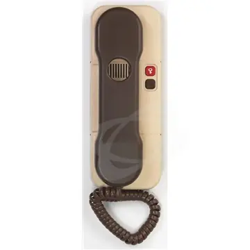 SK0000663-CZ20260306-083713-0-1772757438-4FP21036_05 Telefon domácí DT85 1tl. na EZ s bzučákem, hnědo-béžový Must-Have