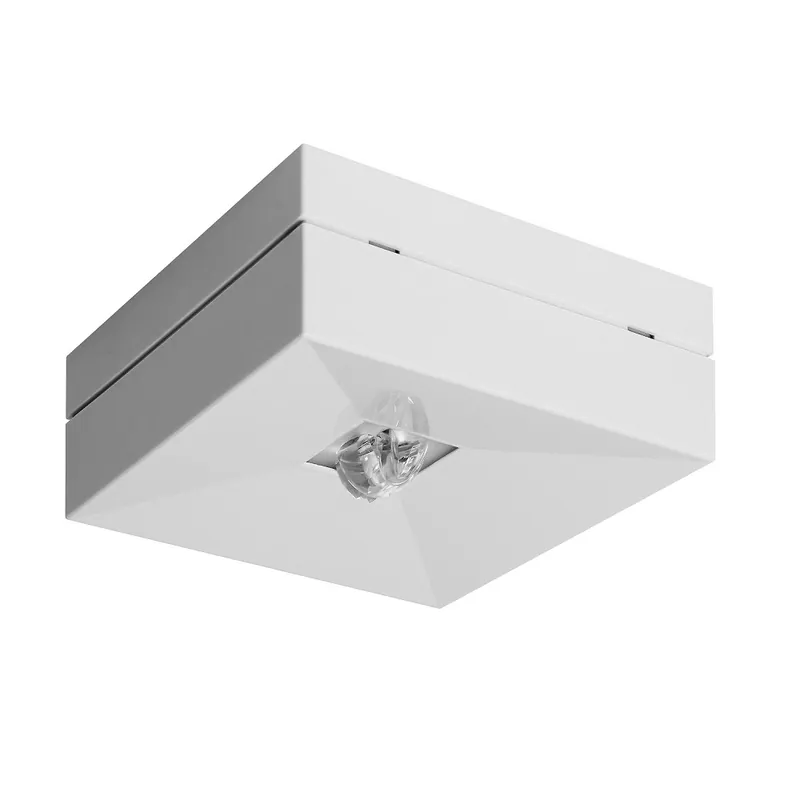 Doprava Zdarma MODUS Svítidlo nouzové LOVATO II přisazené, optika  "route", 1W LED  120 lm BASIC IP41 1h , svítící při výpadku,  bílé