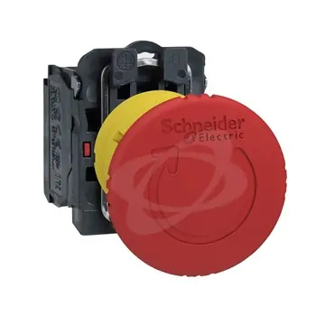 Cenová Bomba Hlavice hřibová XB5AS8442 rudá 40mm odblokování pootočením 0/1 komplet