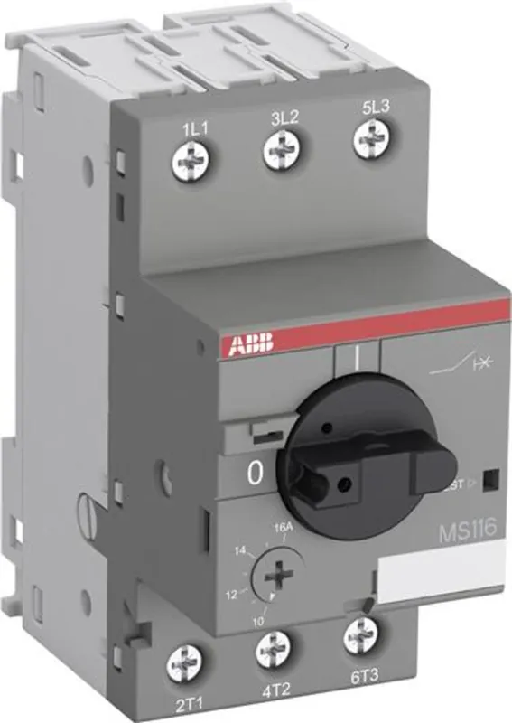Časově Omezené ABB Spouštěč motorů MS 116-1  1A