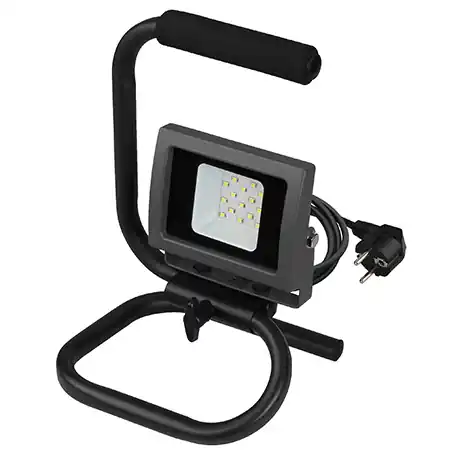 PAN SVÍTIDLO LED REFLEKTOR LEDMED VANA 10W HANDY 1,5M VIDLICE 230V 900LM 4000K ČERNÁ IP65 LM54300006 Doprava Zdarma