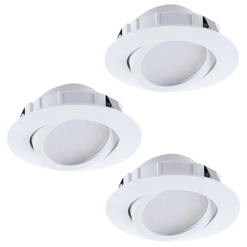 Celosvětová Doprava EGLO SVÍTIDLO LED 95851 PINEDA 3X6W 3X500LM VEST., PLAST, MAT. NIKL (SET=3KS)