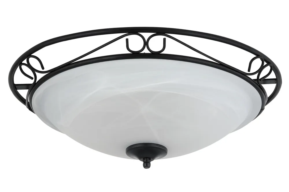 Stropní svítidlo Rabalux Athen 3723 3xE27 60W IP20 černá Velkoobchod