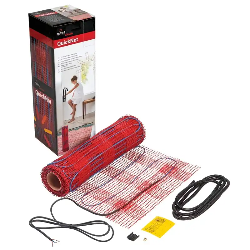 Topná rohož RAYCHEM R-QN-P-1,0M2/T0 160W/m2 T2QuickNet 0,5x2m 2žilový, bez termostatu Časově Omezené