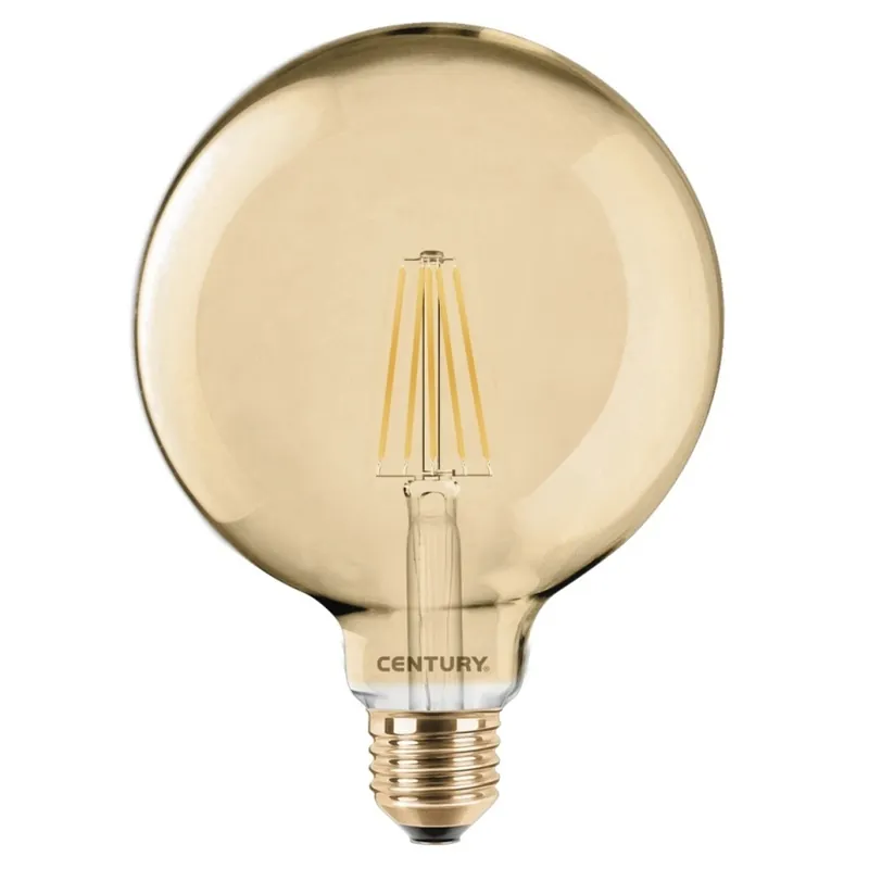 CENTURY LED ZDROJ FIL. GLOBE 125MM EPOCA 8W E14 2200K 630LM 360ST INVG125-082722 Cenově Výhodný