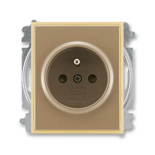 SK0026211-CZ20260306-083626-0-1772757394-pim-993989_1 ABB Zásuvka ELEMENT 5519E-A02357 25,jednonásobná, chráněná, s clonkami, bezšroubová Hit Sezóny