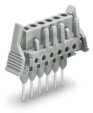 Konektor (zásuvka) pro řadové svorky, kolíky 0,6x1 mm 3pól. Expresní Doručení