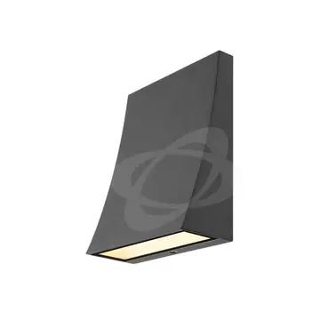 Svítidlo nástěnné DELWA WIDE, LED, 3000K, IP44, antracitové Expresní Doručení