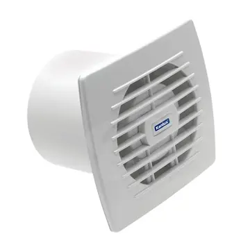 Ventilátor 150m3/h 2550ot/min 20W IPx4 čidlo vlhkosti, čas.vyp., bílá Akční Nabídka