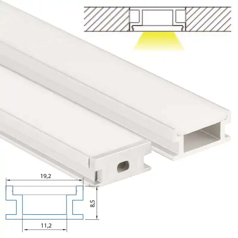 SK0334749-CZ20260306-083626-0-1772757396-pim-1376665_1 Profil AL 19/9mm BD mléčný komplet 1m Značkový