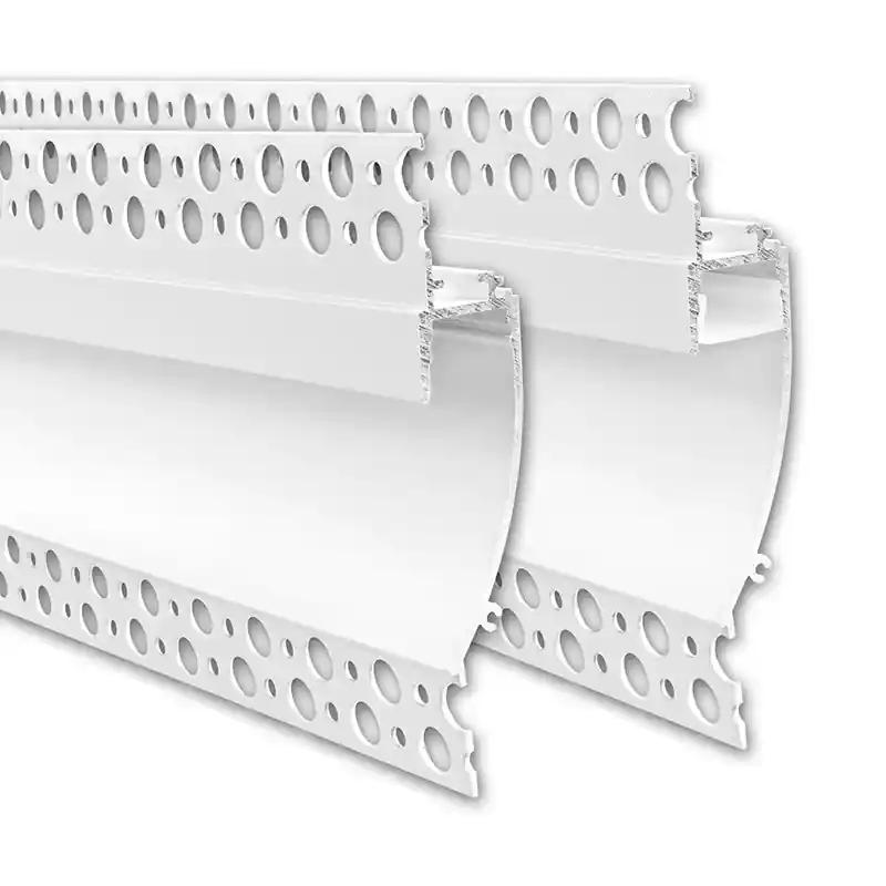 MCLED Profil AL 19x96mm, AN vestavný pro sádrokarton, mléčný difuzor, komplet, 2m bílá Nakupujte Hned