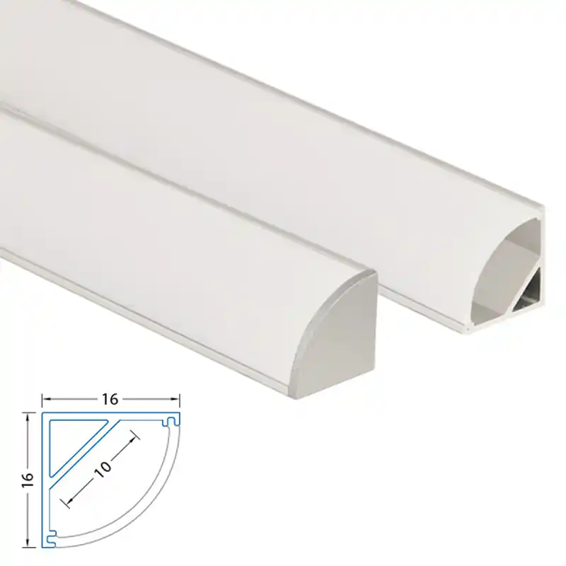 SK0335421-CZ20260306-083626-0-1772757396-pim-586246_1 Prémiový MCLED Profil AL 16x16mm, RS rohový, mléčný difuzor, komplet, 1m